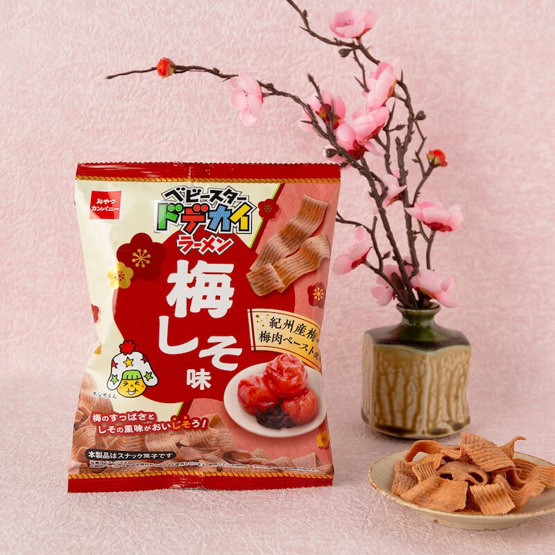 ベビースタードデカイラーメン 梅しそ味の写真