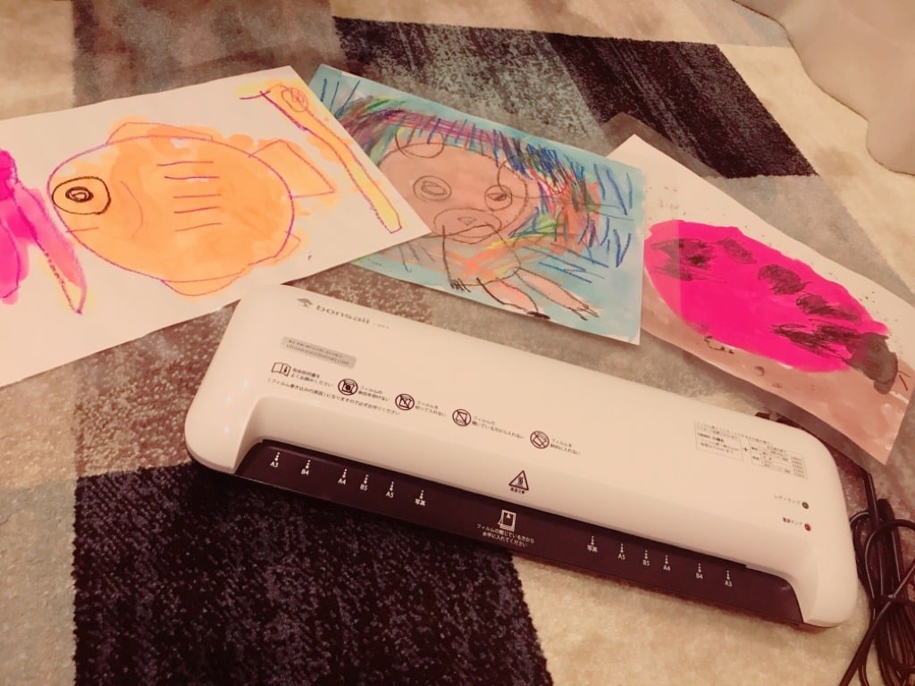 100円ラミネート機 daiso