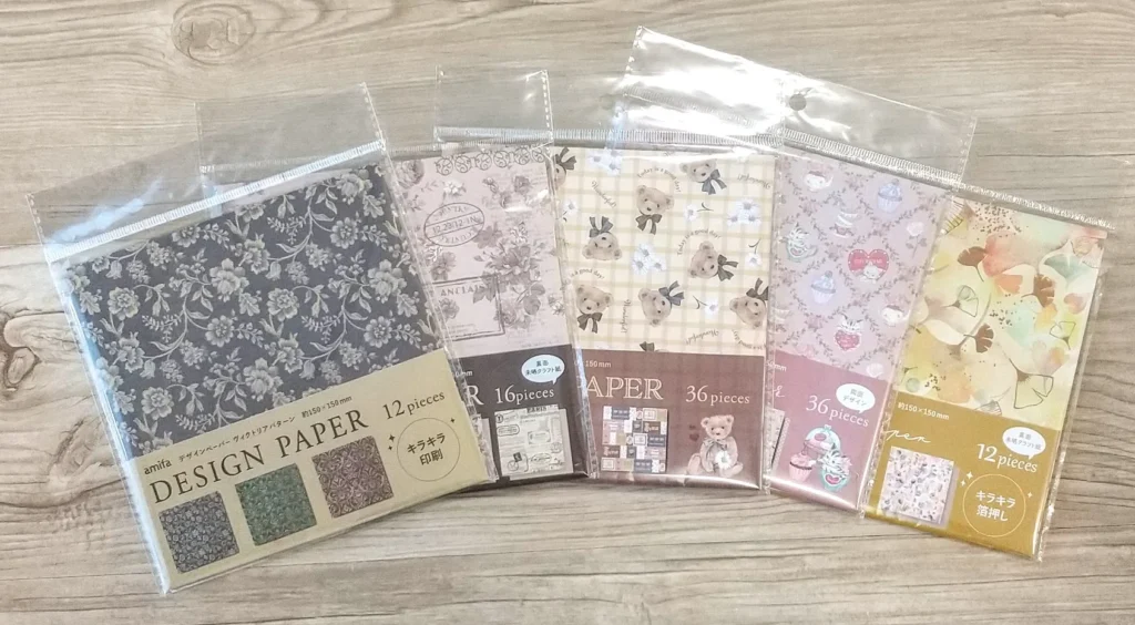 デザインペーパーA4はどこで売ってる