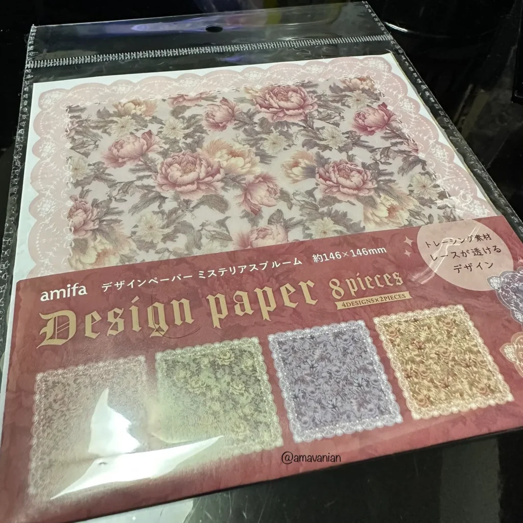 雑貨店・文具店でのデザインペーパーA4販売状況