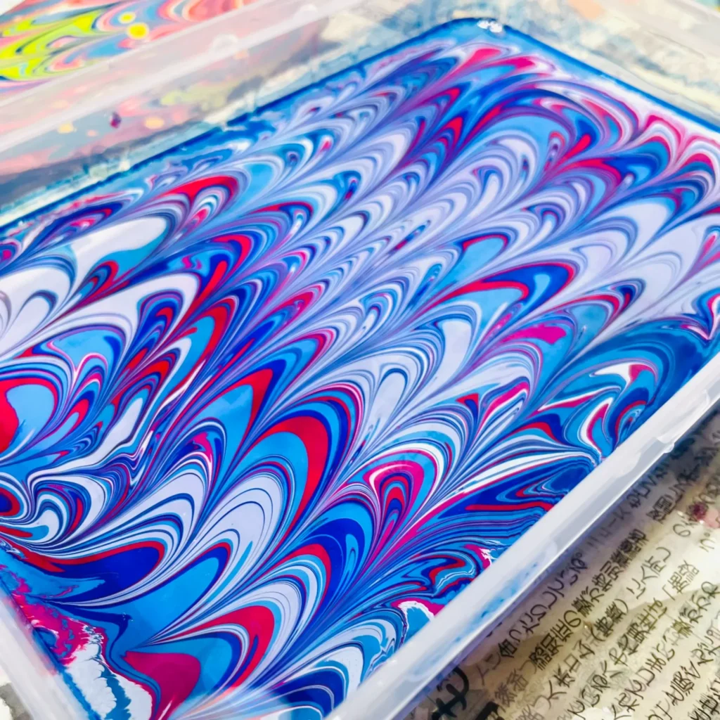 マーブリング液