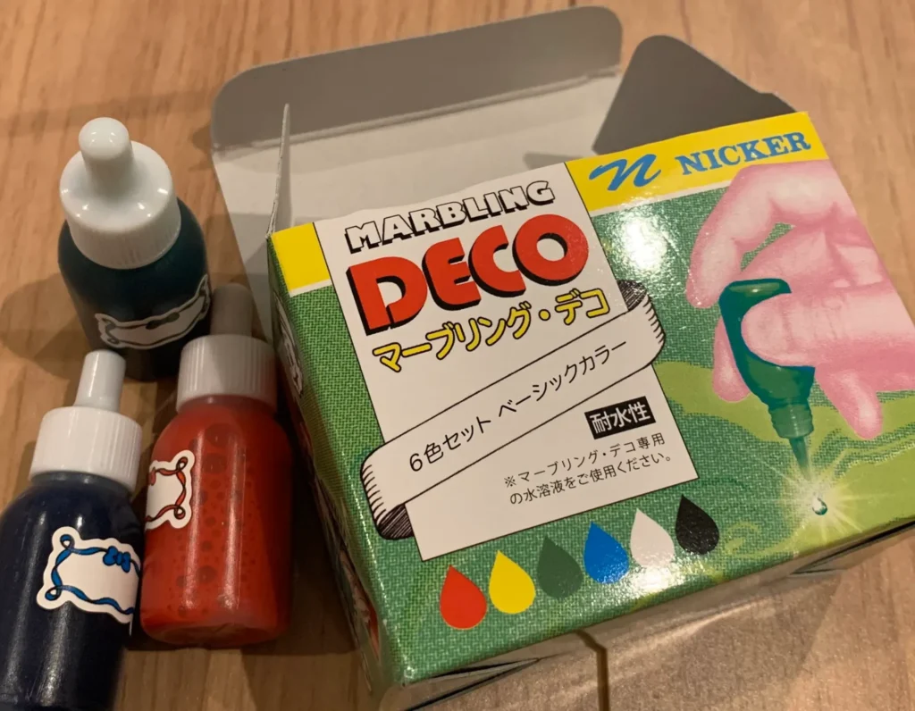マーブリング液はどこで売ってる